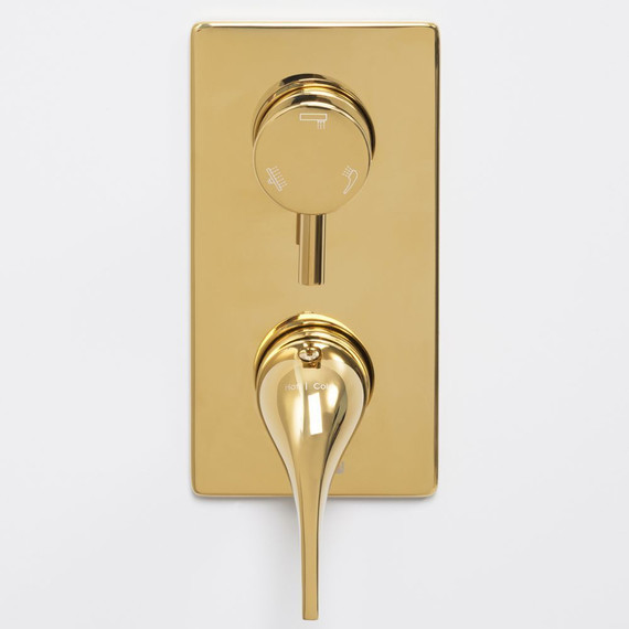 Смеситель для ванны WasserKraft Sauer 7171, золото фото 3