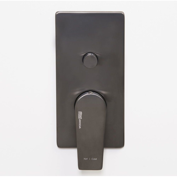 Смеситель для ванны WasserKraft Wiese 8461, оружейная сталь - 3 Смеситель для ванны WasserKraft Wiese 8461, оружейная сталь фото 3