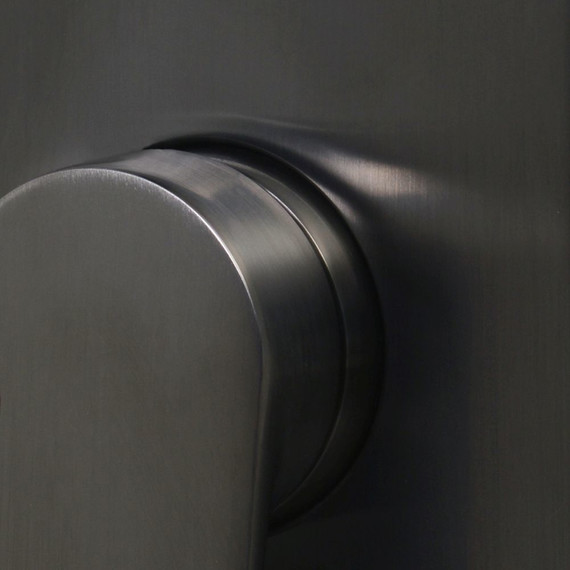 Смеситель для ванны WasserKraft Wiese 8461, оружейная сталь - 4 Смеситель для ванны WasserKraft Wiese 8461, оружейная сталь фото 4