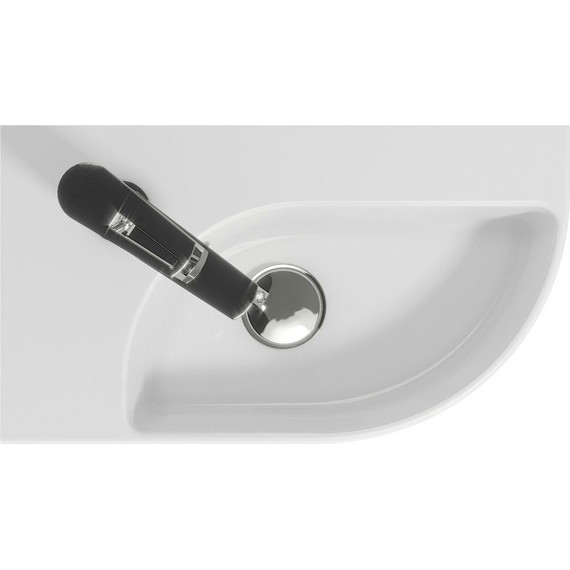 Раковина подвесная Cersanit Cameo 45 см L А63405 - 3 Раковина подвесная Cersanit Cameo 45 см L А63405 фото 3