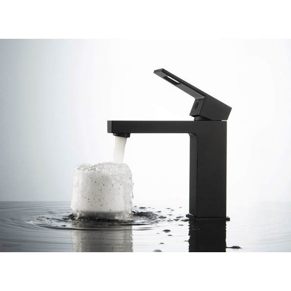 Смеситель для раковины Timo Briana 7161/03F, черный матовый - 3 Смеситель для раковины Timo Briana 7161/03F, черный матовый фото 3