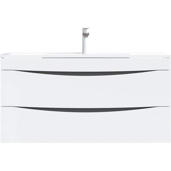 Тумба подвесная с раковиной Iddis Cloud 100 см CLO10W1i95K, белый - 10 Тумба подвесная с раковиной Iddis Cloud 100 см CLO10W1i95K, белый фото 10