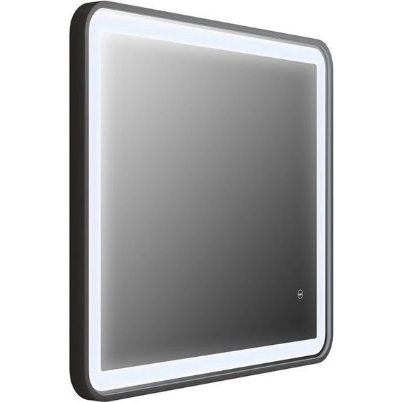 Зеркало Iddis Cloud Led 80 см CLO8000i98, черный матовый фото 