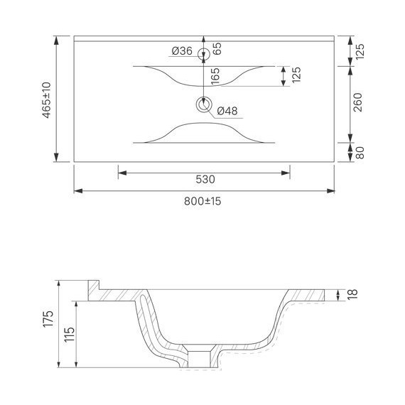Тумба подвесная с раковиной Iddis Cloud 80 см CLO80W0i95K, белый - 12 Тумба подвесная с раковиной Iddis Cloud 80 см CLO80W0i95K, белый фото 12