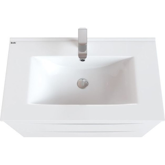 Тумба подвесная с раковиной Iddis Cloud 80 см CLO80W0i95K, белый - 10 Тумба подвесная с раковиной Iddis Cloud 80 см CLO80W0i95K, белый фото 10