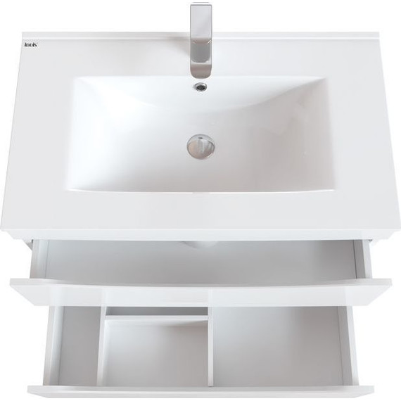 Тумба подвесная с раковиной Iddis Cloud 80 см CLO80W0i95K, белый - 8 Тумба подвесная с раковиной Iddis Cloud 80 см CLO80W0i95K, белый фото 8