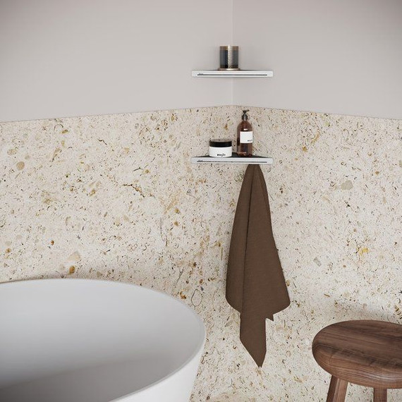 Полка угловая Ravak Slim C 29 см X07P576, чёрный фото 3