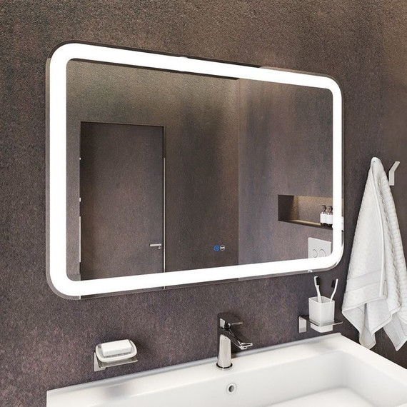 Зеркало Iddis Edifice Led 100 см ЗЛП109, белый - 6 Зеркало Iddis Edifice Led 100 см ЗЛП109, белый фото 6