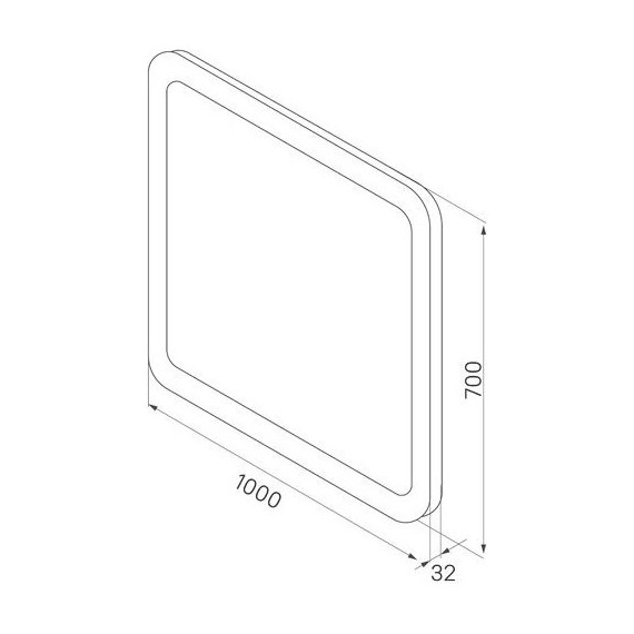 Зеркало Iddis Edifice Led 100 см ЗЛП109, белый - 7 Зеркало Iddis Edifice Led 100 см ЗЛП109, белый фото 7