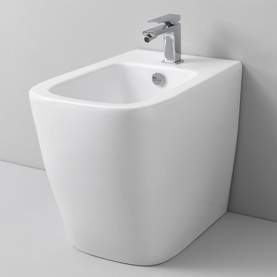 Биде напольное ArtCeram A16 ASB002 05 00, белый матовый фото 