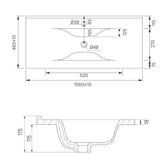 Тумба напольная с раковиной Iddis Cloud 100 см CLO10WFi95K, белый - 9 Тумба напольная с раковиной Iddis Cloud 100 см CLO10WFi95K, белый фото 9