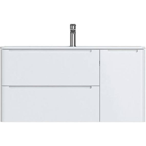 Тумба подвесная с раковиной Iddis Edifice 100 см EDI10W1i95K, белый глянец - 10 Тумба подвесная с раковиной Iddis Edifice 100 см EDI10W1i95K, белый глянец фото 10