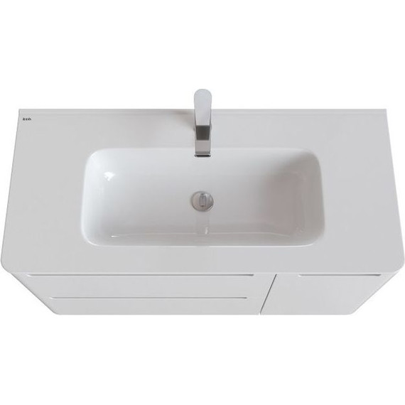 Тумба подвесная с раковиной Iddis Edifice 100 см EDI10W1i95K, белый глянец - 9 Тумба подвесная с раковиной Iddis Edifice 100 см EDI10W1i95K, белый глянец фото 9