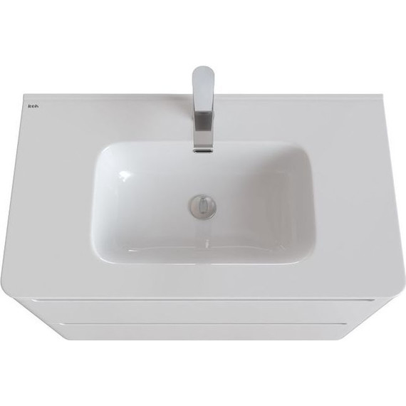 Тумба подвесная с раковиной Iddis Edifice 80 см EDI80W0i95K, белый глянец - 5 Тумба подвесная с раковиной Iddis Edifice 80 см EDI80W0i95K, белый глянец фото 5