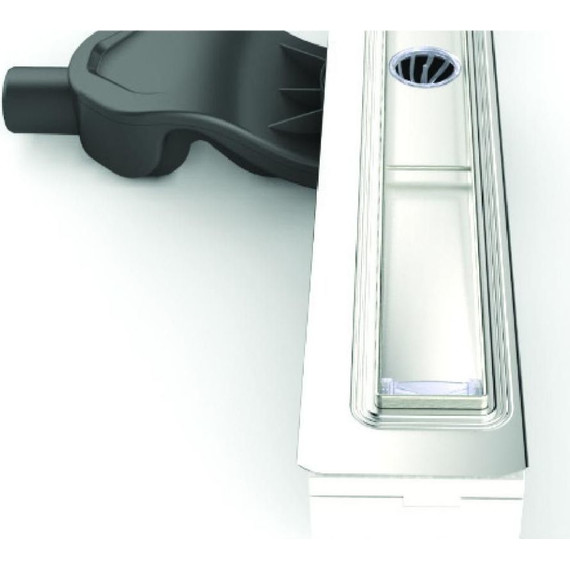 Трап Berges Wasserhaus B1 Keramik 80 см 094119, нержавеющая сталь, бронза, Цвет производителя: бронза, Размер трапа: 800 - 7 Трап Berges Wasserhaus B1 Keramik 80 см 094119, нержавеющая сталь, бронза, Цвет производителя: бронза, Размер трапа: 800 фото 7