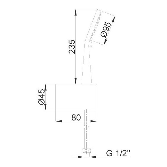 Душевой гарнитур Azario AZ-15786010 - 2 Душевой гарнитур Azario AZ-15786010 фото 2