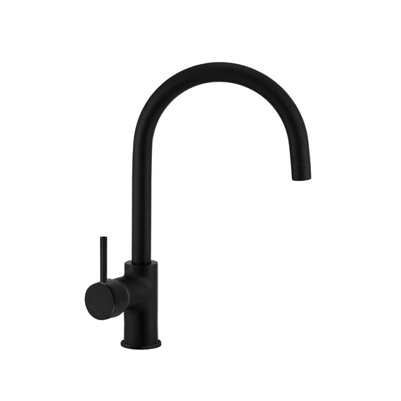 Смеситель для кухни Azario Tasco AZ-151644334, черный, Цвет производителя: чёрный фото 