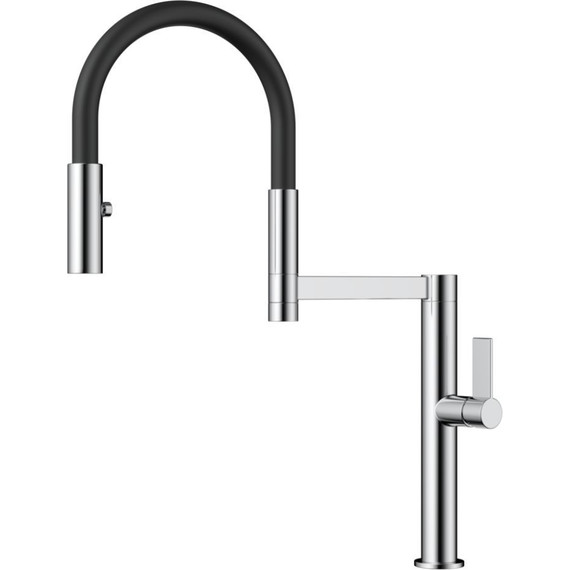 Смеситель для кухни Omoikiri Osaka C-WH 4994332, хром/белый фото 2