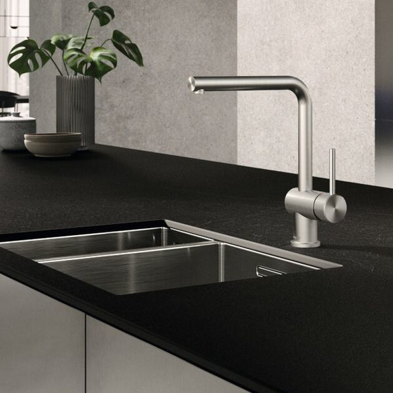 Смеситель для кухни Kludi Steel 45803F877 фото 2