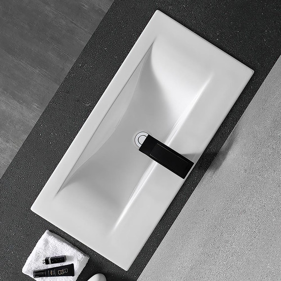 Раковина врезная на столешницу CeramaLux N 100 см 9393-100 фото 5