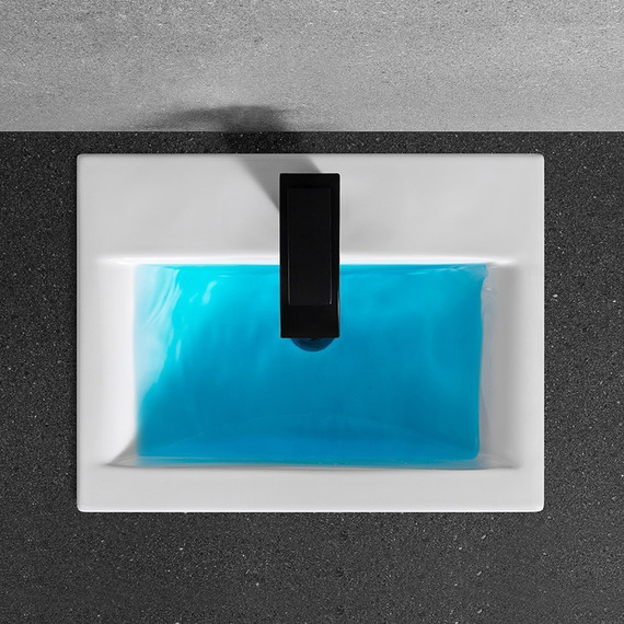 Раковина врезная на столешницу CeramaLux N 50 см 9393-50 фото 3