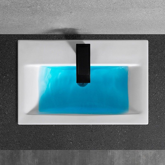 Раковина врезная на столешницу CeramaLux N 60 см 9393-60 фото 3