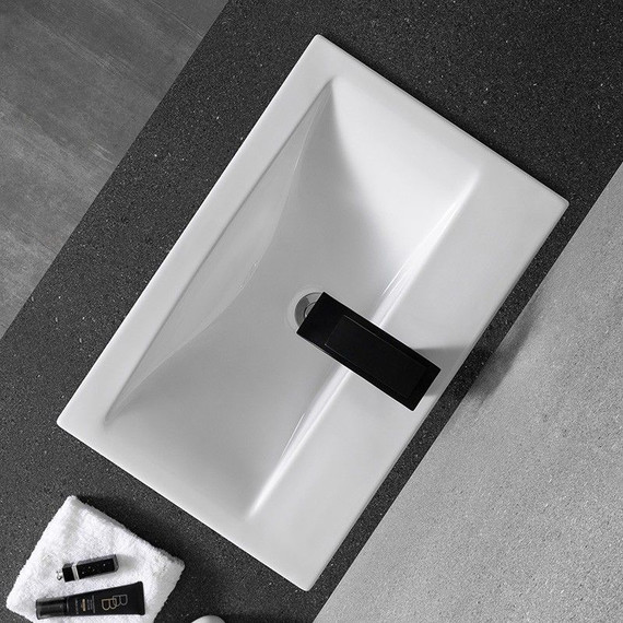 Раковина врезная на столешницу CeramaLux N 60 см 9393-60 фото 6