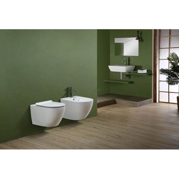 Биде подвесное CeramaLux 2197-1 - 2 Биде подвесное CeramaLux 2197-1 фото 2