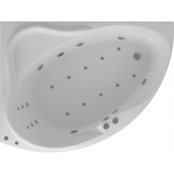 Ванна гидромассажная Aquatek Альтаир 160x120 см L модель 2 фото 2