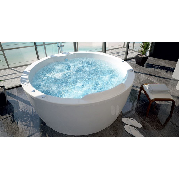 Ванна гидро-аэромассажная Aquatek Аура 180x180 см фото 3