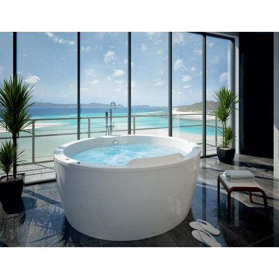 Ванна гидро-аэромассажная Aquatek Аура 180x180 см фото 4