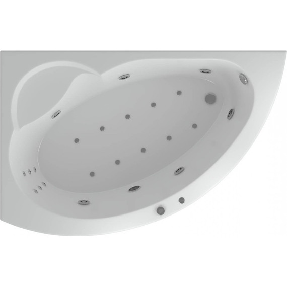 Ванна гидромассажная Aquatek Аякс 2 170x110 см L модель 2 фото 2
