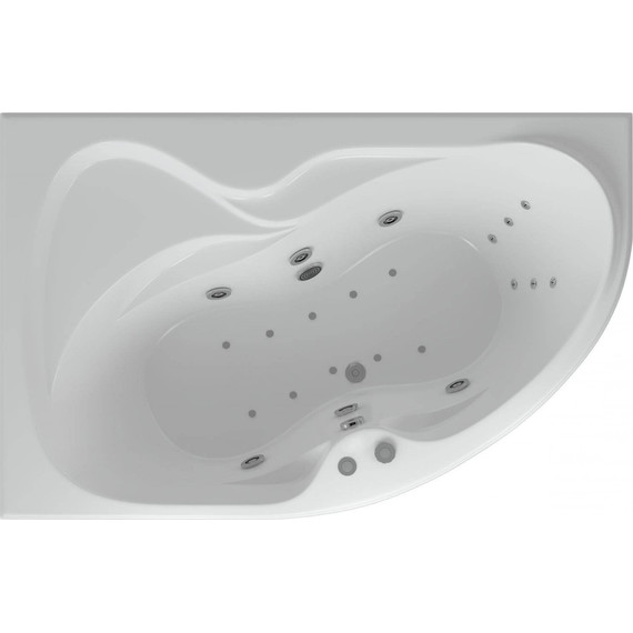 Ванна гидро-аэромассажная Aquatek Вега 170x105 см L фото 2