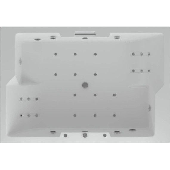 Ванна гидро-аэромассажная Aquatek Дорадо 190x130 см фото 2