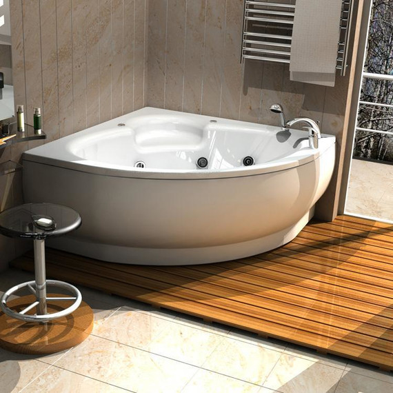 Ванна гидро-аэромассажная Aquatek Калипсо 146x146 см фото 3