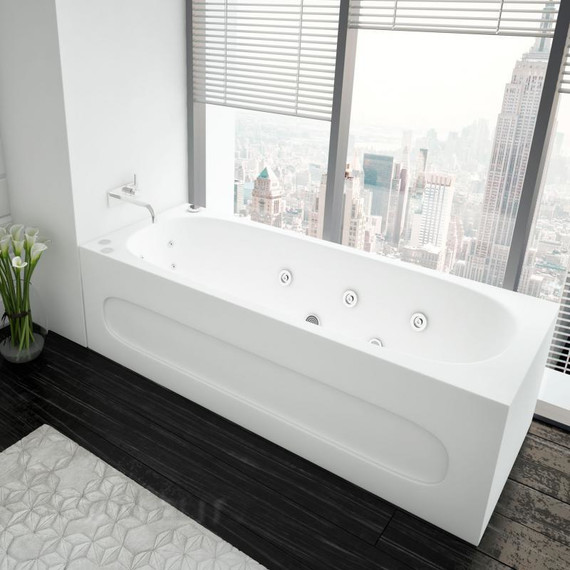 Ванна гидромассажная Aquatek Оберон 180x80 см модель 2 фото 3