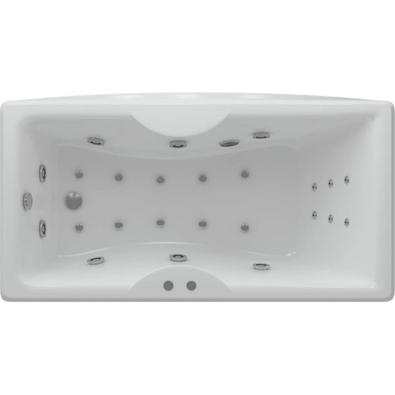 Ванна гидро-аэромассажная Aquatek Феникс 190x90 см фото 2