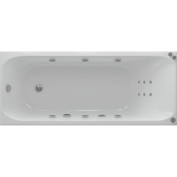 Ванна гидро-аэромассажная Aquatek Альфа 150x70 см фото 3