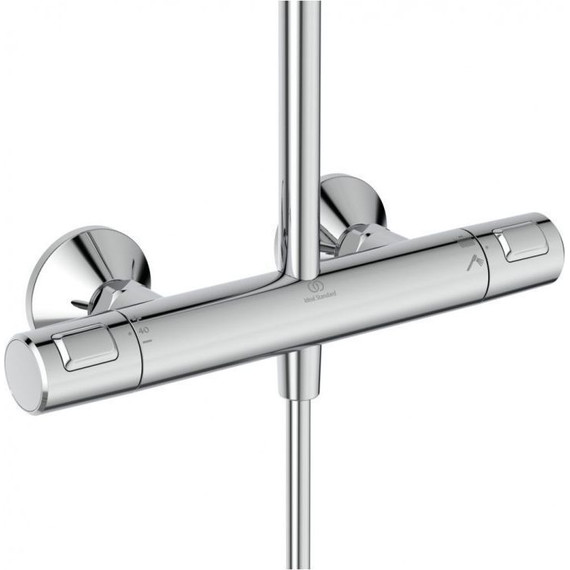 Душевая стойка с термостатом Ideal Standard Ceratherm T25 A7701AA - 2 Душевая стойка с термостатом Ideal Standard Ceratherm T25 A7701AA фото 2