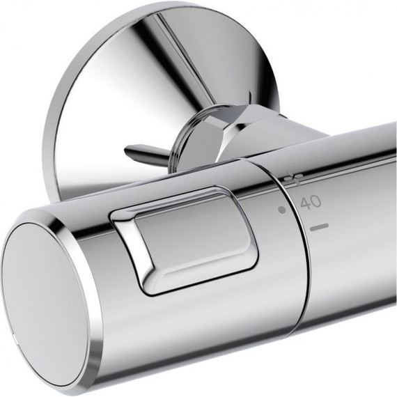 Душевая стойка с термостатом Ideal Standard Ceratherm T25 A7701AA - 3 Душевая стойка с термостатом Ideal Standard Ceratherm T25 A7701AA фото 3