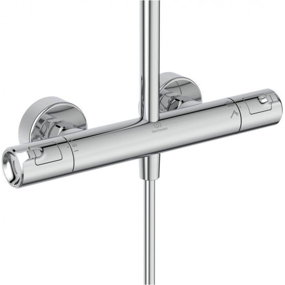 Душевая стойка с термостатом Ideal Standard Ceratherm T50 A7704AA - 2 Душевая стойка с термостатом Ideal Standard Ceratherm T50 A7704AA фото 2