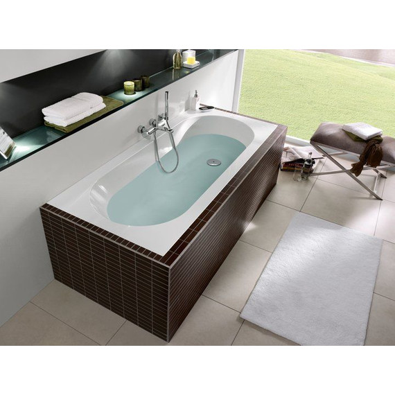 Ванна квариловая Villeroy&Boch Oberon Solo 160x75 см UBQ160OBE2V-01 с ножками фото 5