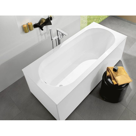 Ванна квариловая Villeroy&Boch Oberon Solo 170x70 см UBQ177OBE2V-01 с ножками фото 3