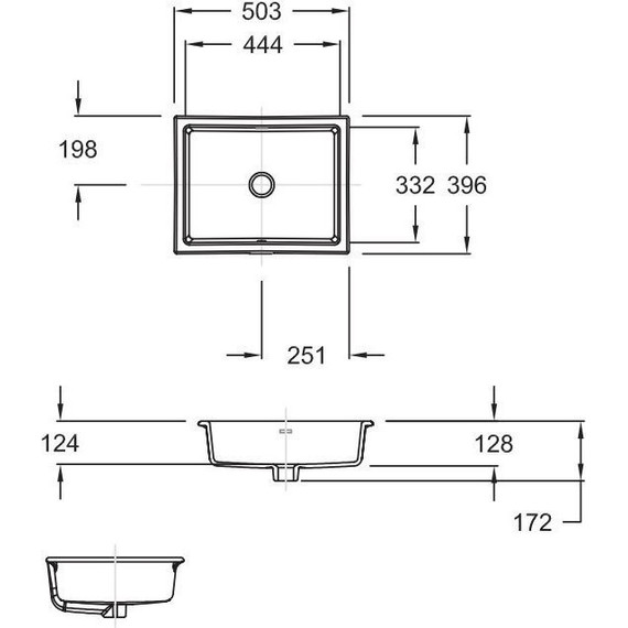 Раковина врезная под столешницу Jacob Delafon Verticyl 50 см E2882-0 фото 3