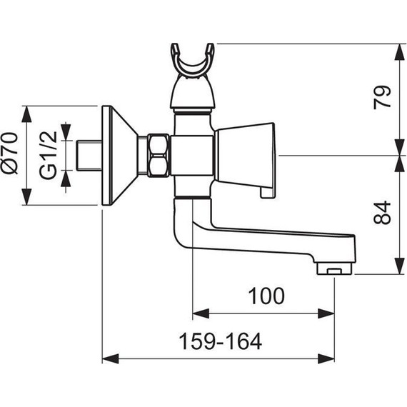 Смеситель для ванны Vidima Quadro BA344AA фото 2