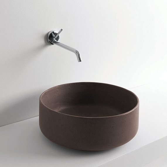 Раковина-чаша ArtCeram Cognac 42 см COL001 20 00, nero roma - 2 Раковина-чаша ArtCeram Cognac 42 см COL001 20 00, nero roma фото 2