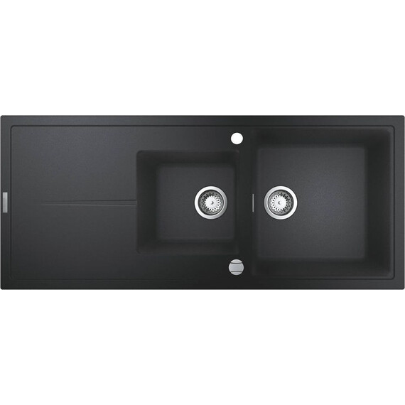 Кухонная мойка Grohe K400 116 см 31643AP0, чёрный фото 2