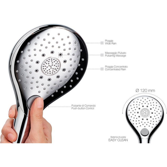 Душевой гарнитур Bossini Syncronia C12033.030 фото 10