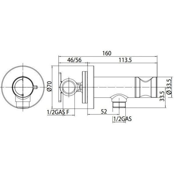 Набор для гигиенического душа Bossini Nikita E37008B.030 фото 2