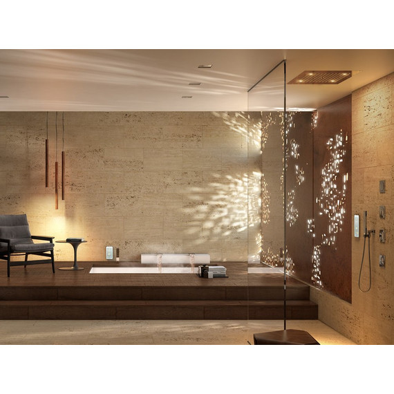 Верхний душ Bossini Dream 2 Sprays RGB Cromotherapy 570x470 мм H38905.030 фото 2